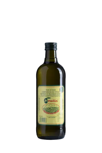 [X001069] OLIO DI OLIVA MORETTINI BOTTIGLIA LT 1