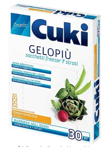 [X001344] SACCHETTI GELO CUKI PICCOLI