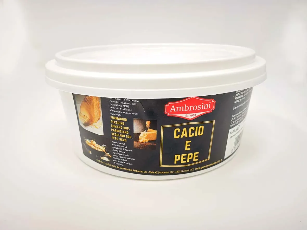 [X004732] SALSA CACIO E PEPE AMBROSINI KG 1,5