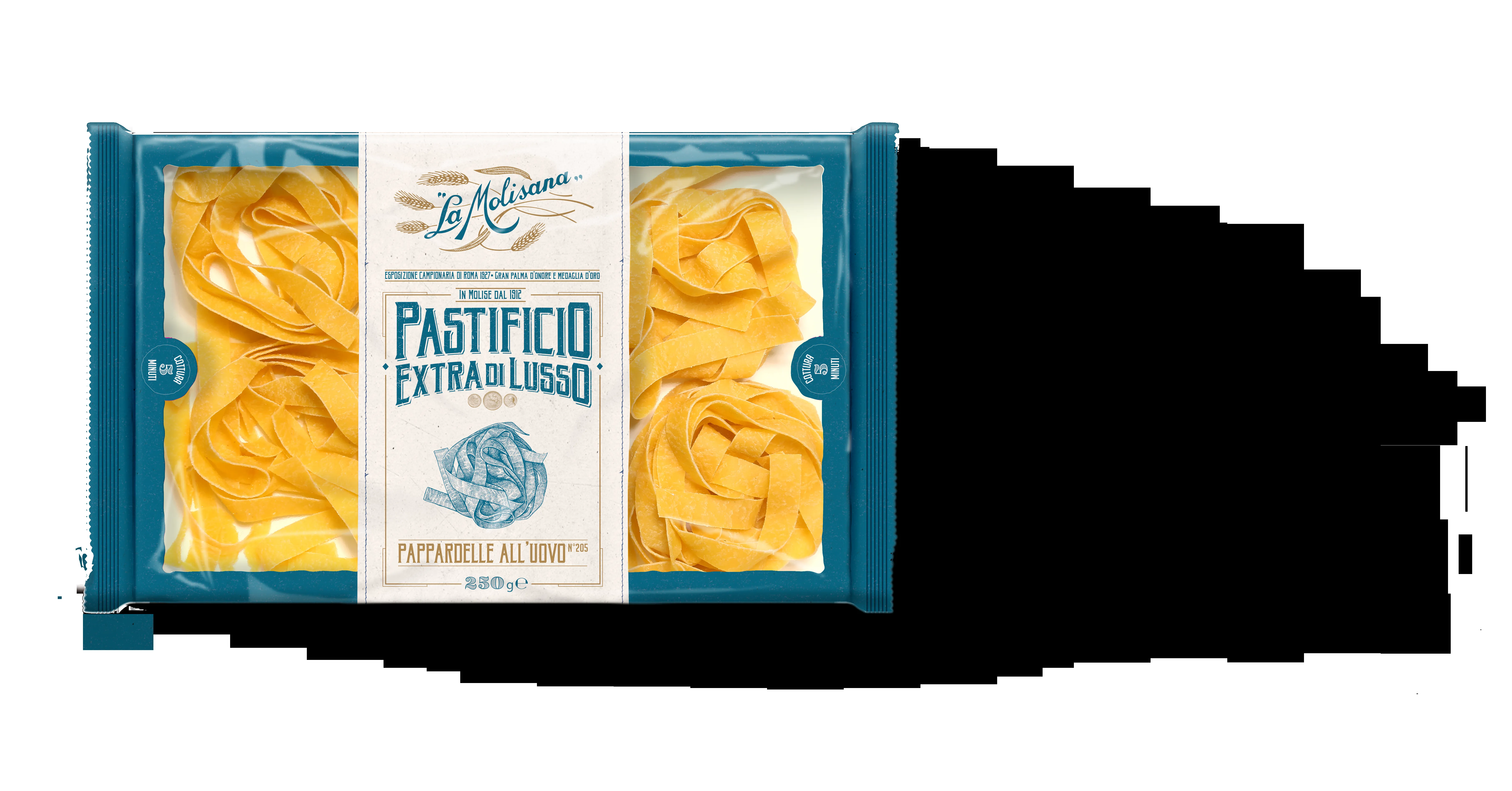 [X005833] PASTA UOVO MOLISANA 205 PAPPARDELLE GR 250