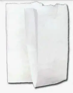 [X005870] SACCH.CARTA KRAFT BIANCO 17X38 K 10 SEVEN