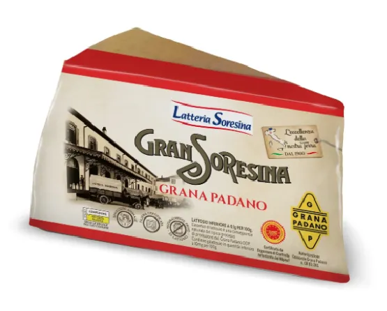[X006380] GRANA PADANO SPICCHIO KG 1 SORESINA PV SV