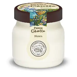 [CHIUR23500] DESSERT PANNA GHIOTTA NATURALE 120 G