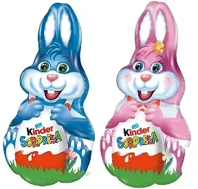 [FERRC288] C288- PASQUA KINDER FIGURE CONIGLIO 75G X 12 PZ