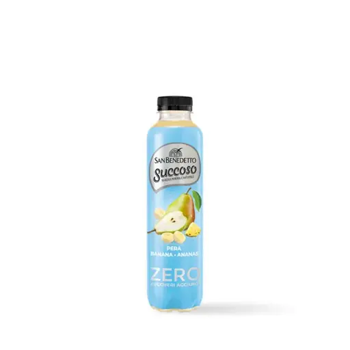 [SABE0130] SUCCOSO ZERO PERA BANANA ANANAS PET 0,4 X 12